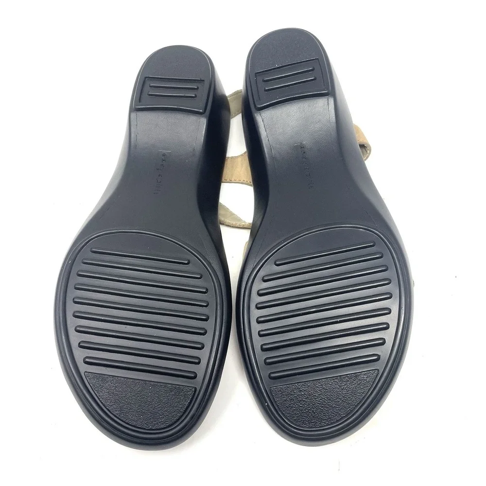 Easy‎ Spirit Just Love Itt Tan Leather Comfort Sandals Ankle Strap 10 Wide